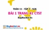 Bài 1 trang 41 Toán 11 tập 2 Chân trời sáng tạo